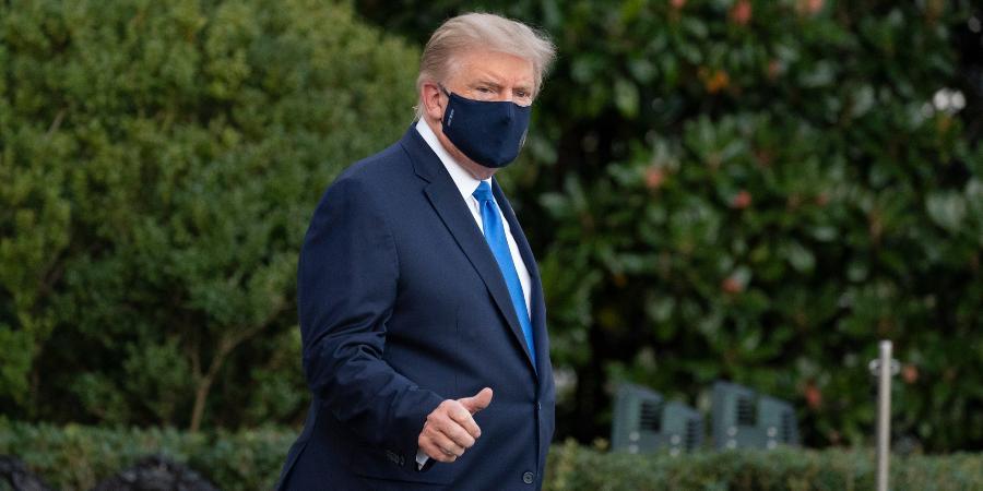President Donald Trump said in a video on Twitter Saturday evening that he’s “starting to feel good.” President Donald Trump said in a video on Twitter Saturday evening that he’s “starting to feel good.”